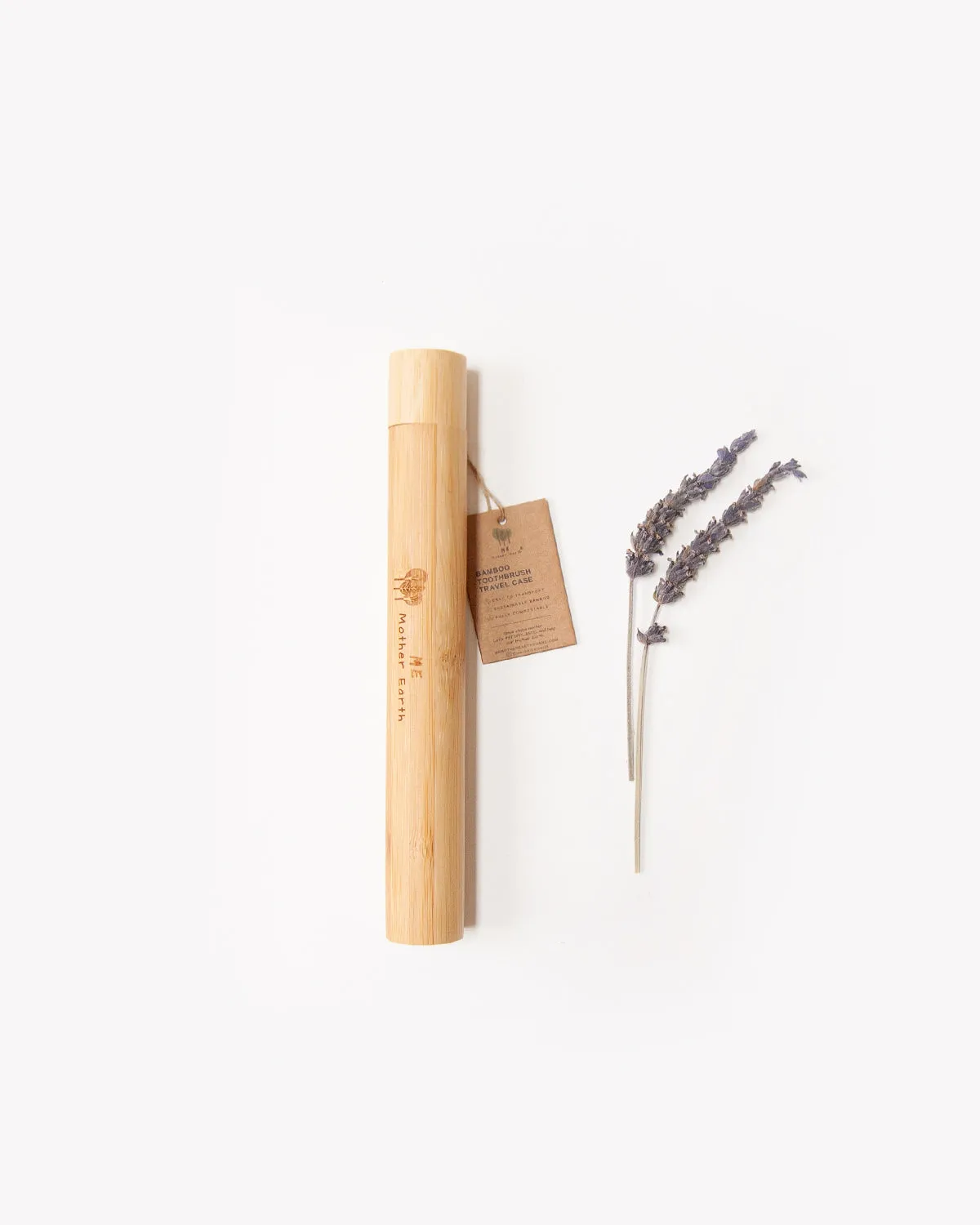 Bamboo Toothbrush Travel Case