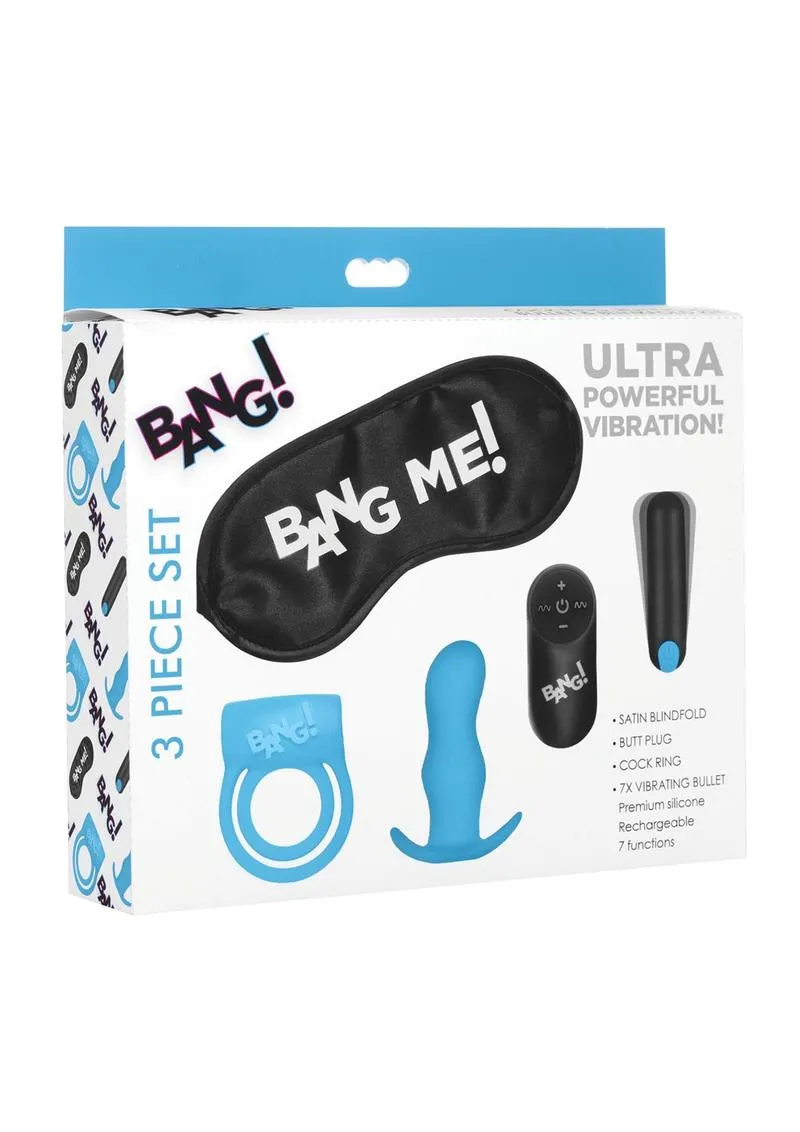 Bang! Duo Blast Plug and Cock Ring Kit