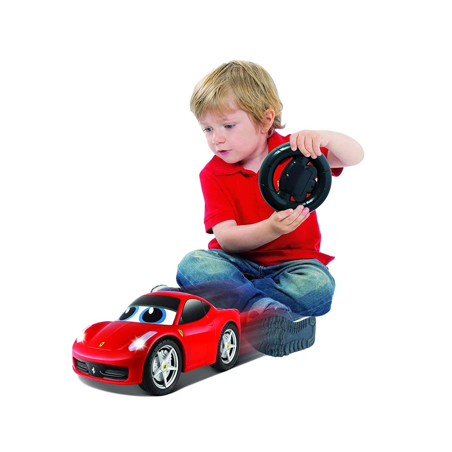 Bb Junior Ferrari Play & Go 458 Italia - Red