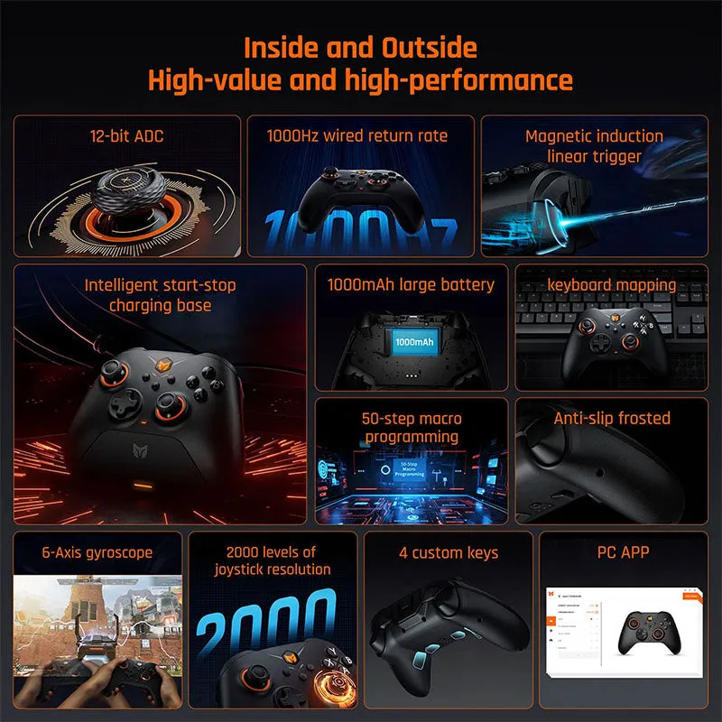 BIGBIG WON GALE HALL Wireless Game Controller