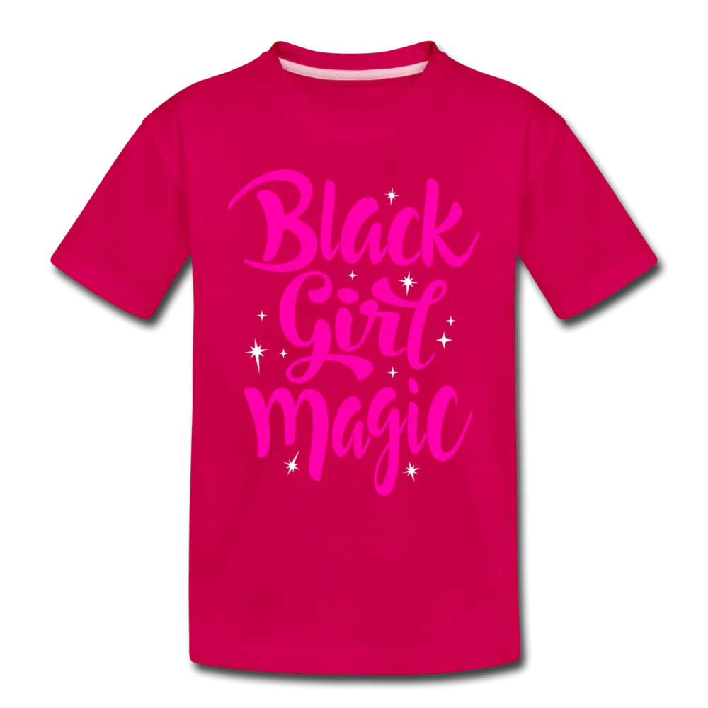 Black Girl Magic (Pink) Toddler Premium T-Shirt