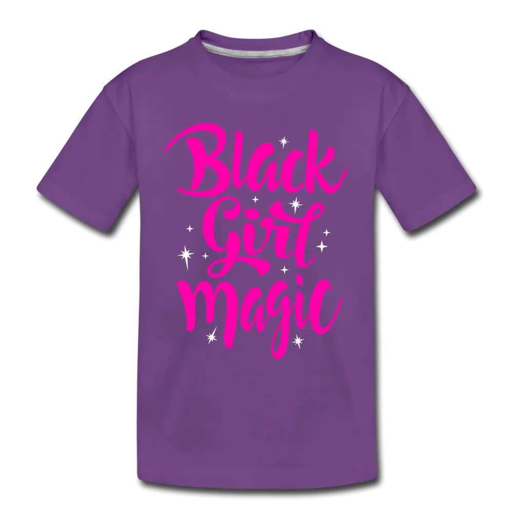 Black Girl Magic (Pink) Toddler Premium T-Shirt