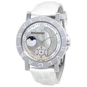 Bvlgari Bvlgari Moonphase Automatic Mother of Pearl Dial Ladies Watch 101718