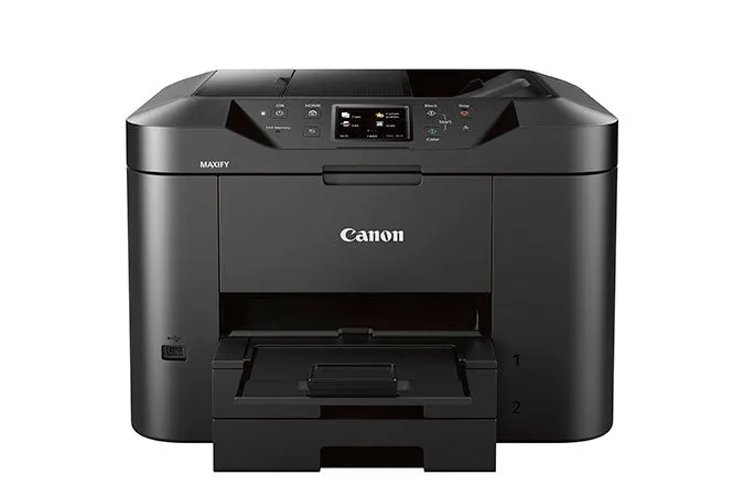 Canon MAXIFY MB2720 Wireless Home Office All-In-One Printer, Inkjet Color Printer, USB & Wi-Fi Connectivity, Black - 0958C002