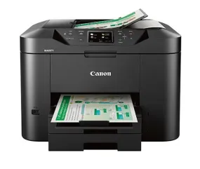 Canon MAXIFY MB2720 Wireless Home Office All-In-One Printer, Inkjet Color Printer, USB & Wi-Fi Connectivity, Black - 0958C002