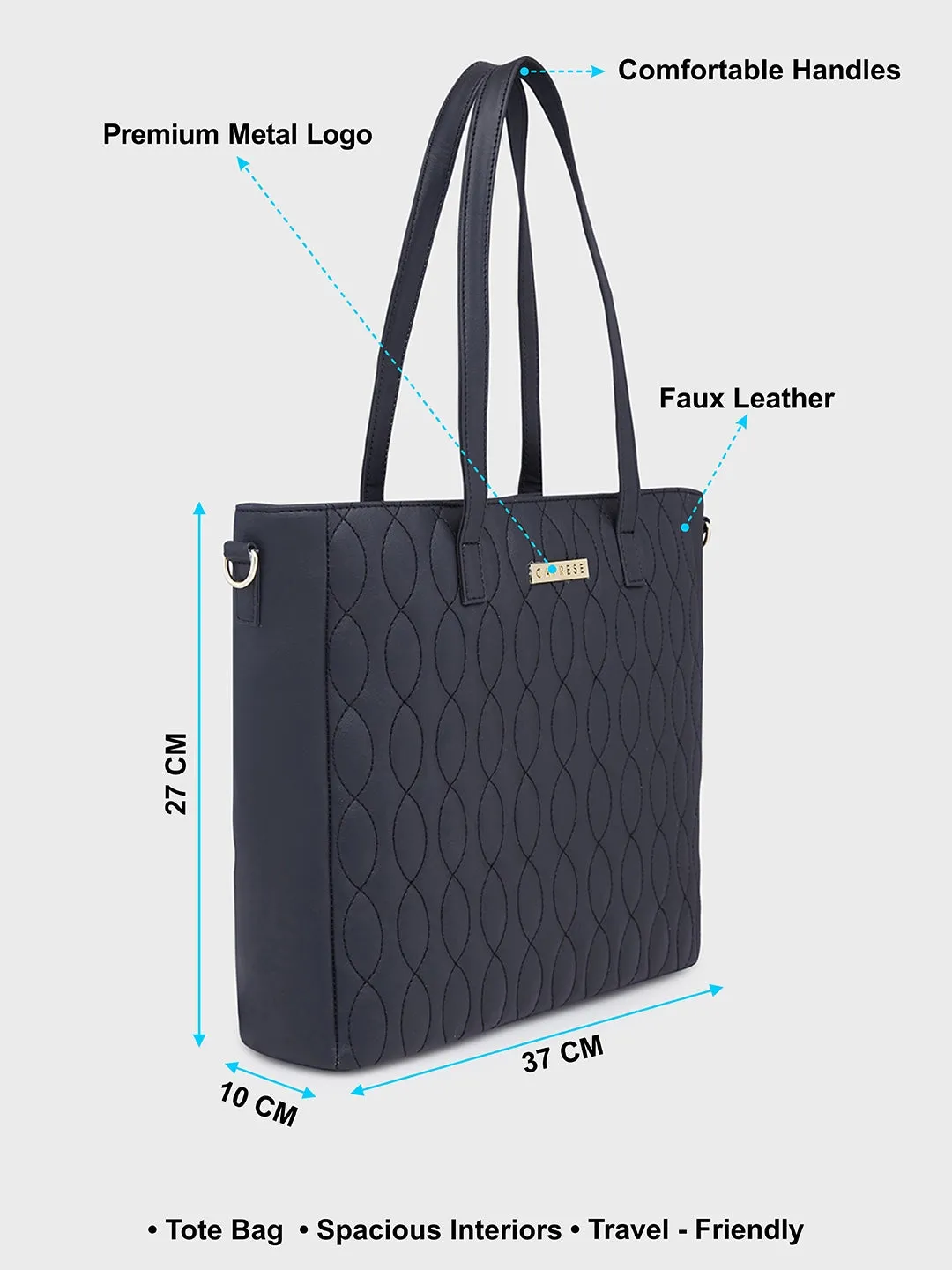 Caprese Mubi Tote Small Black