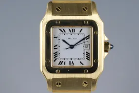 Cartier YG ‘Santos or Massif’ Automatic with Box