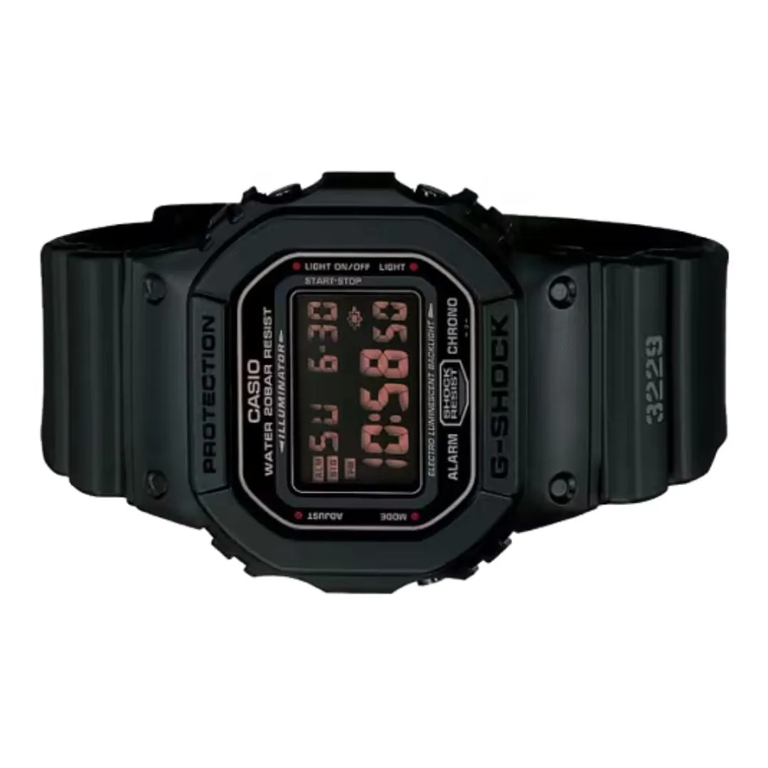 Casio 5600 Series Black Digital Watch DW-5600MS-1HDR