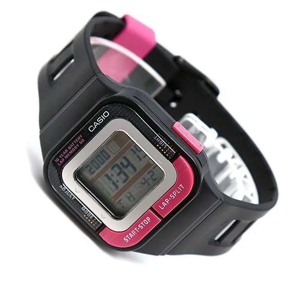 Casio SDB-100-1BDF Digital Black Resin Strap for Men & Women