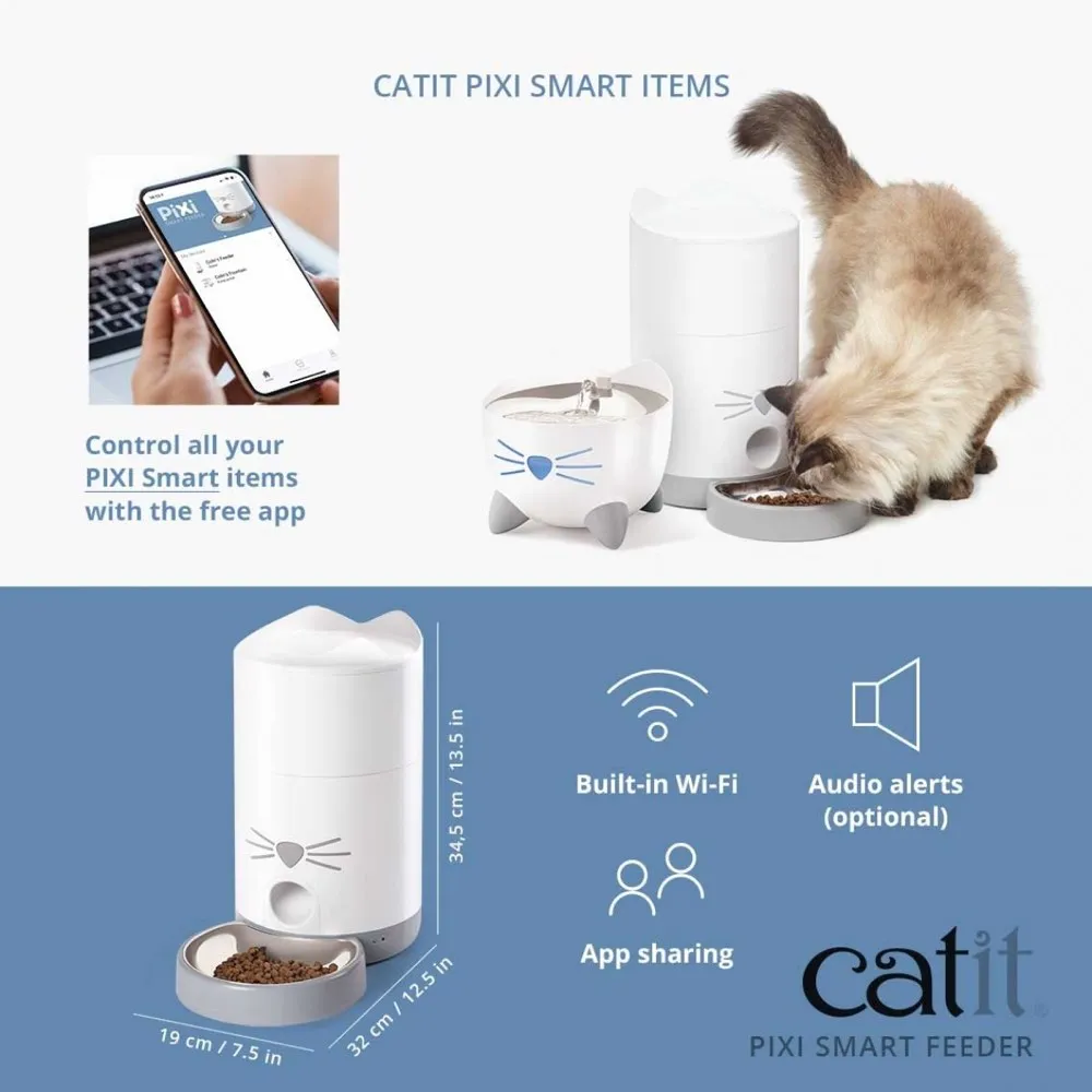 Catit Pixi Smart Cat Feeder 2.9L