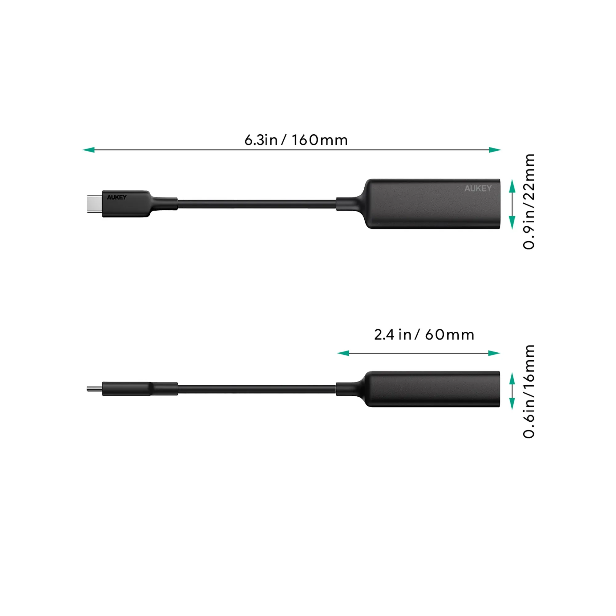 CB-A30 10/100/1000 Mbps USB C to Ethernet Adapter