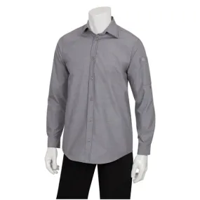 Chef Works SLMCH005GRYS Dress Shirt