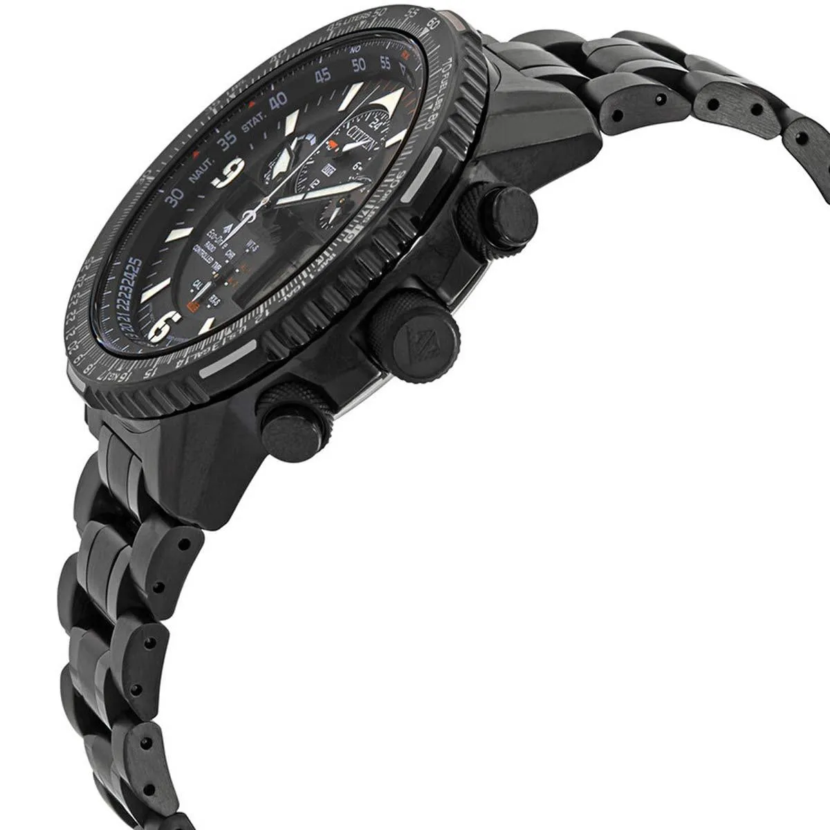 Citizen Men's Watch - Promaster Sky Black Analog Digital Dial Bracelet | JY8085-81E