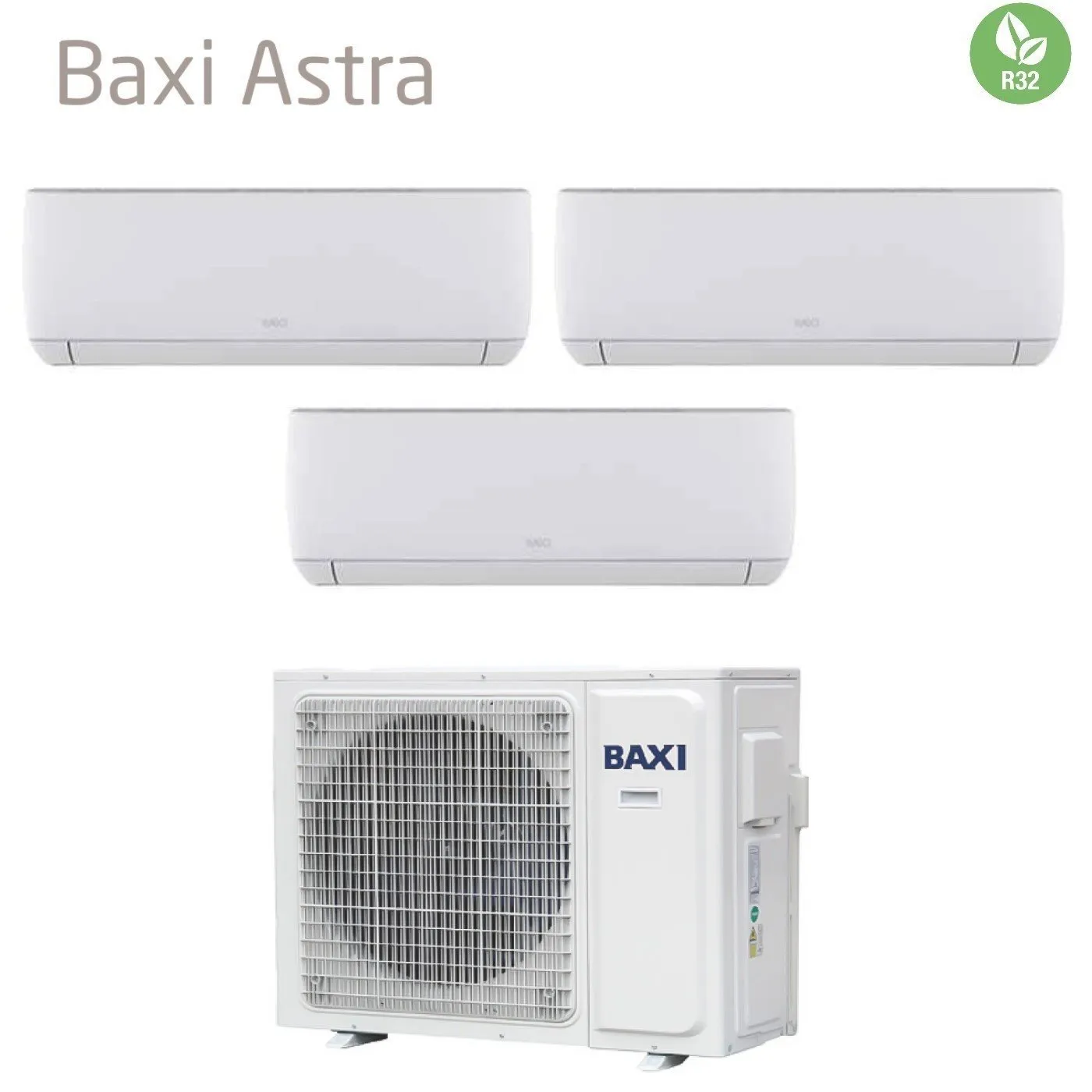 Climatizzatore Condizionatore Baxi Trial Split Inverter serie ASTRA 7 9 12 con LSGT60-3M R-32 Wi-Fi Optional 7000 9000 12000 - Novità