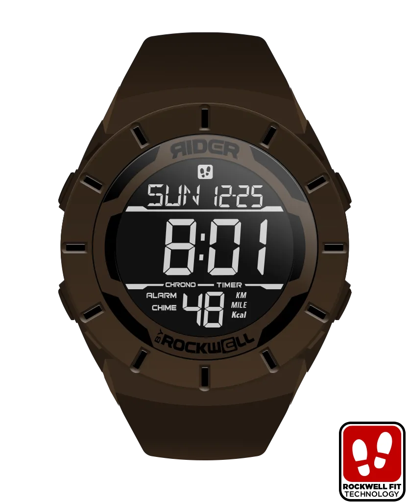 Coliseum Fit™ (Gunstock Brown/Black) Watch