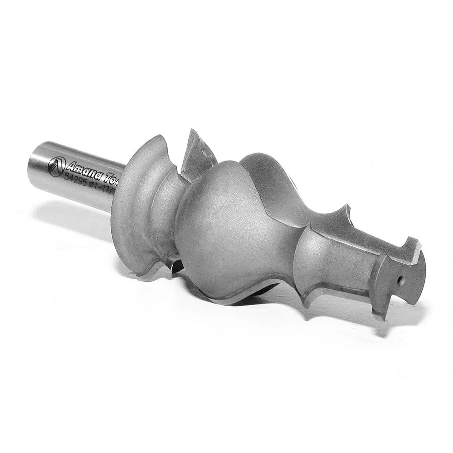 Colonial Door Casing Router Bit | 3⁄8 Radius x 1 17⁄32 Dia x 2 61⁄64 x 1⁄2" Shank | 54295 | 738685542958