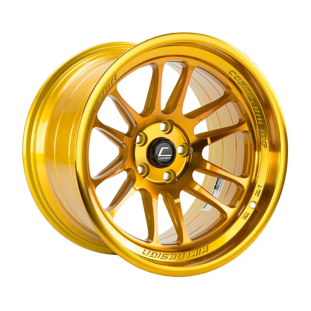 Cosmis Racing XT-206R Wheels (17x9) [Hyper Gold  5mm Offset] 5x114.3