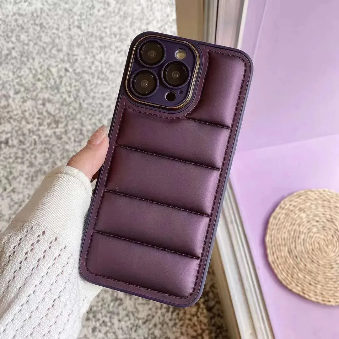 Cotton Filled Down Jacket Phone Case