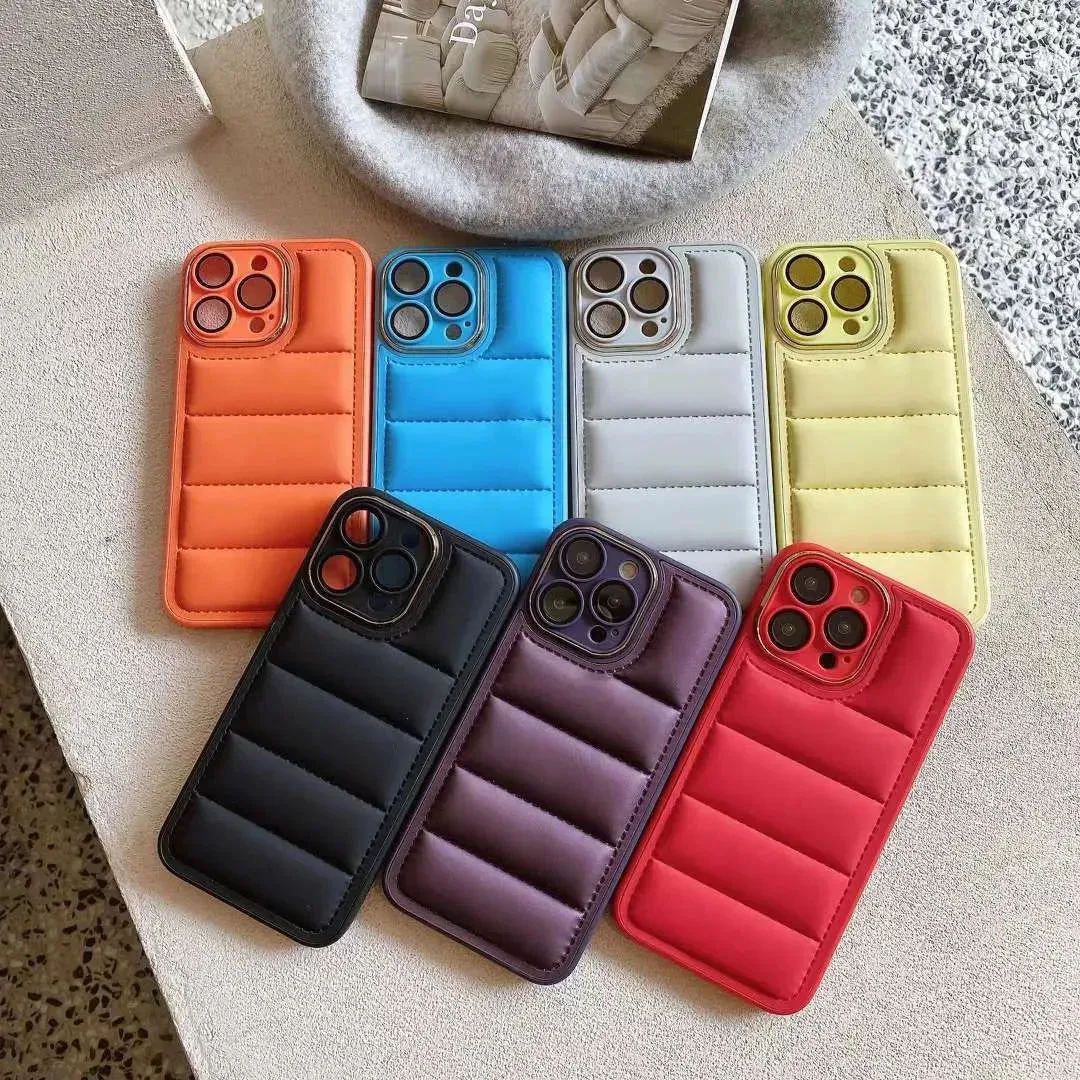 Cotton Filled Down Jacket Phone Case