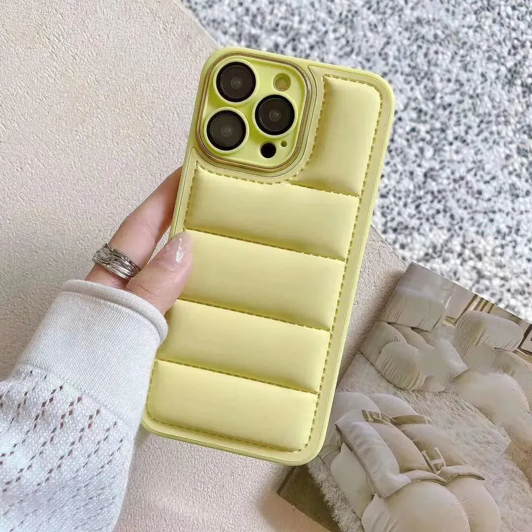 Cotton Filled Down Jacket Phone Case