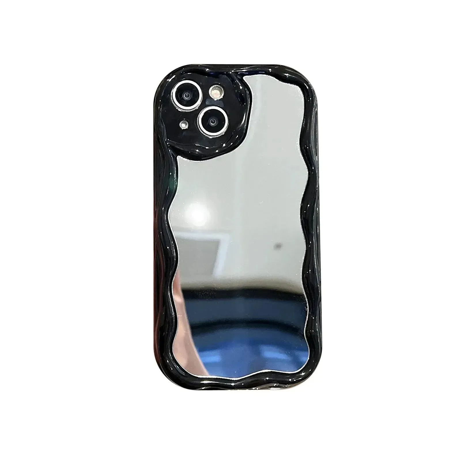 Cream Pattern Mirror Phone Case Drop-resistant Transparent Case