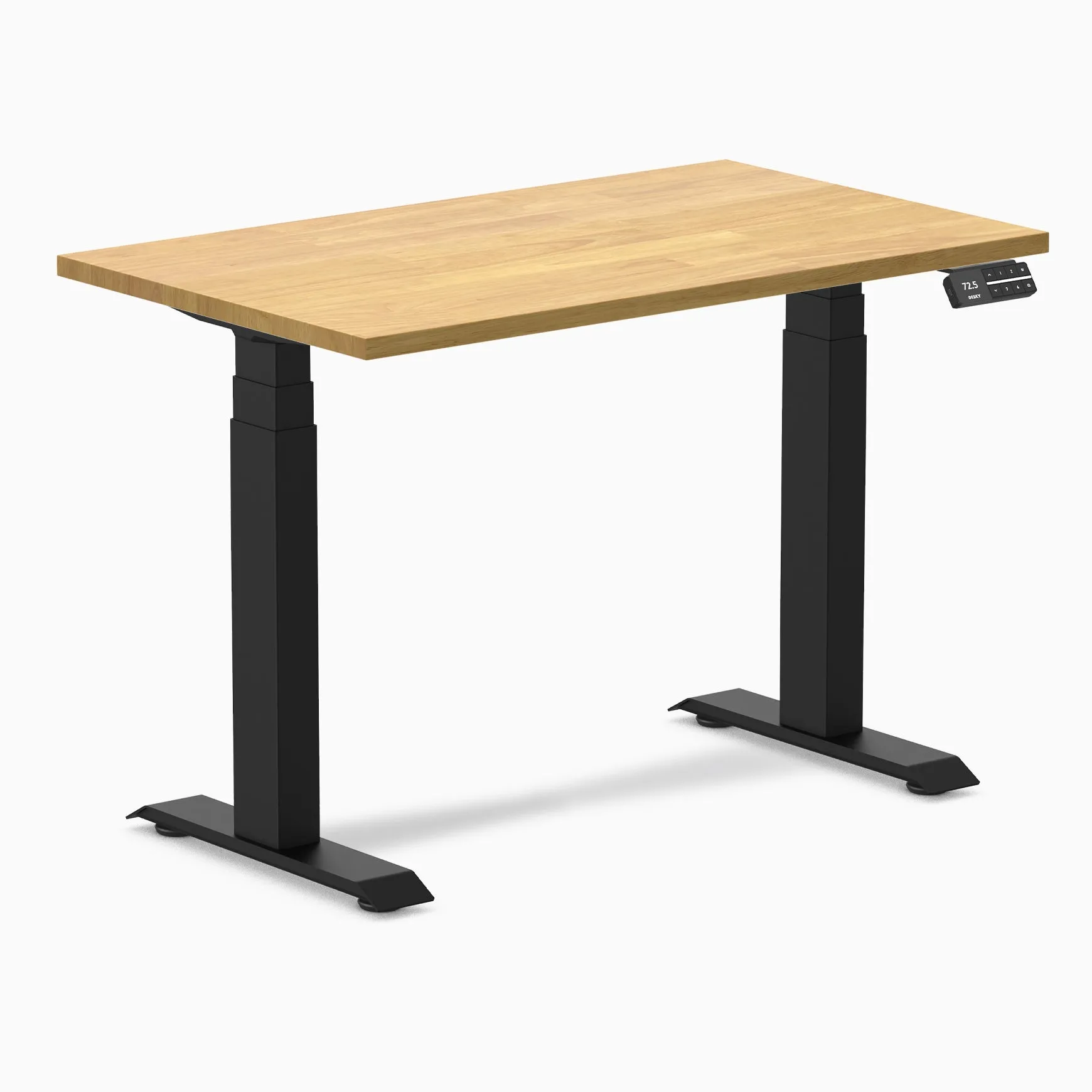 Desky Dual Mini Rubberwood Sit Stand Desk