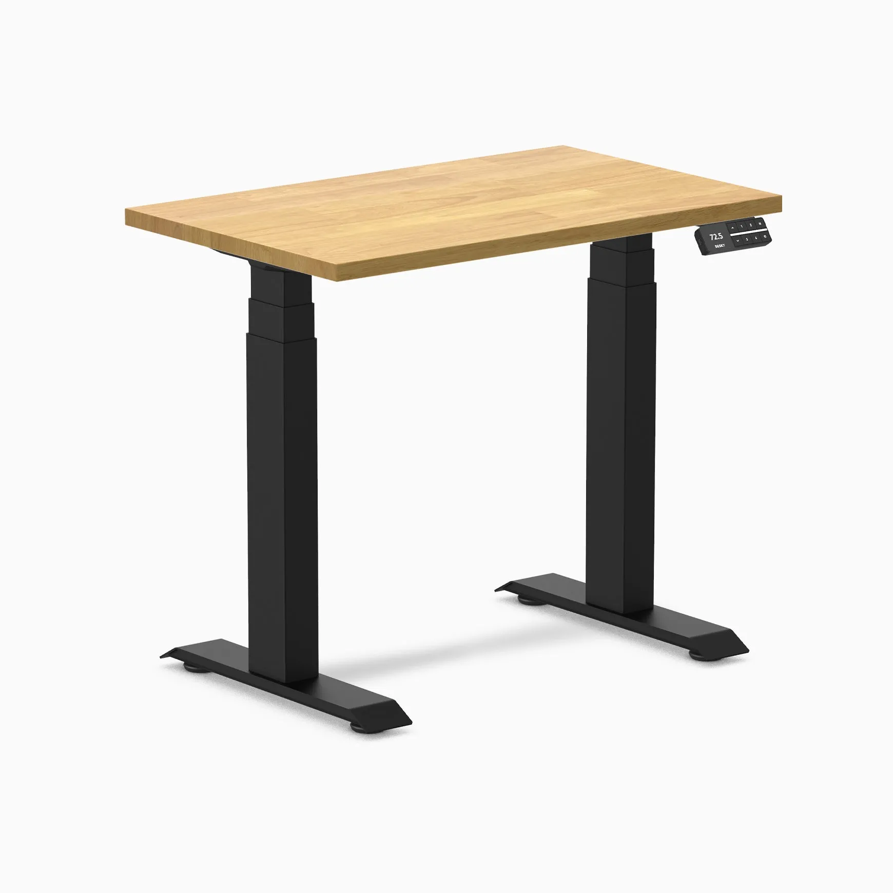 Desky Dual Mini Rubberwood Sit Stand Desk