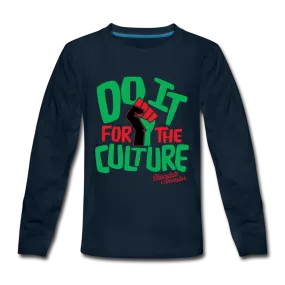 Do It For the Culture Kids' Premium Long Sleeve T-Shirt