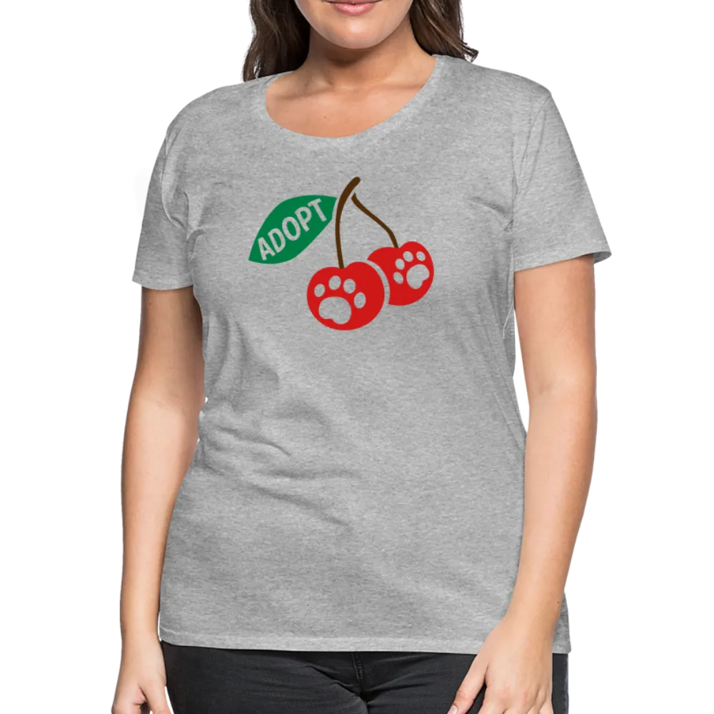 Door County Cherries Contoured Premium T-Shirt