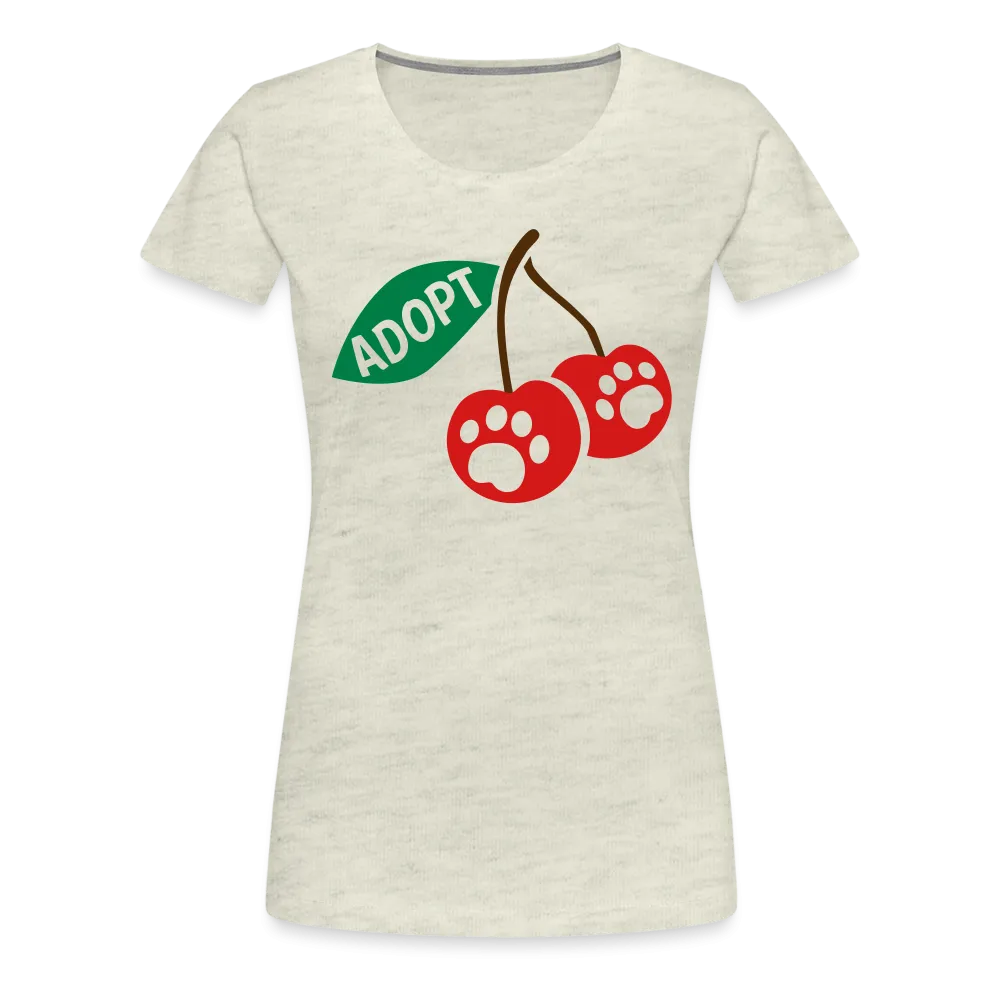 Door County Cherries Contoured Premium T-Shirt