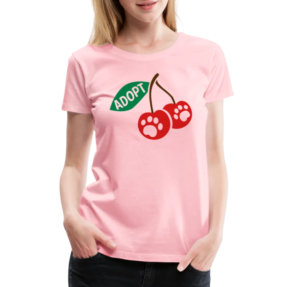 Door County Cherries Contoured Premium T-Shirt