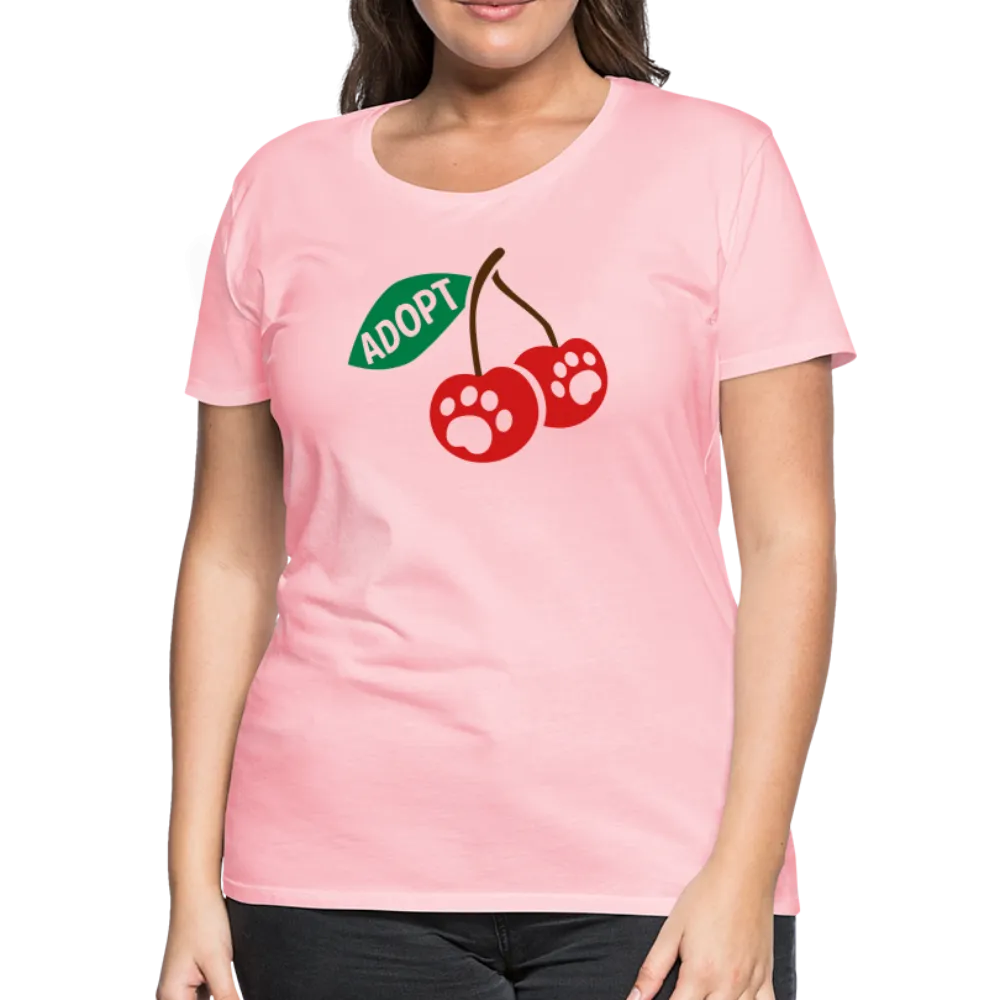 Door County Cherries Contoured Premium T-Shirt