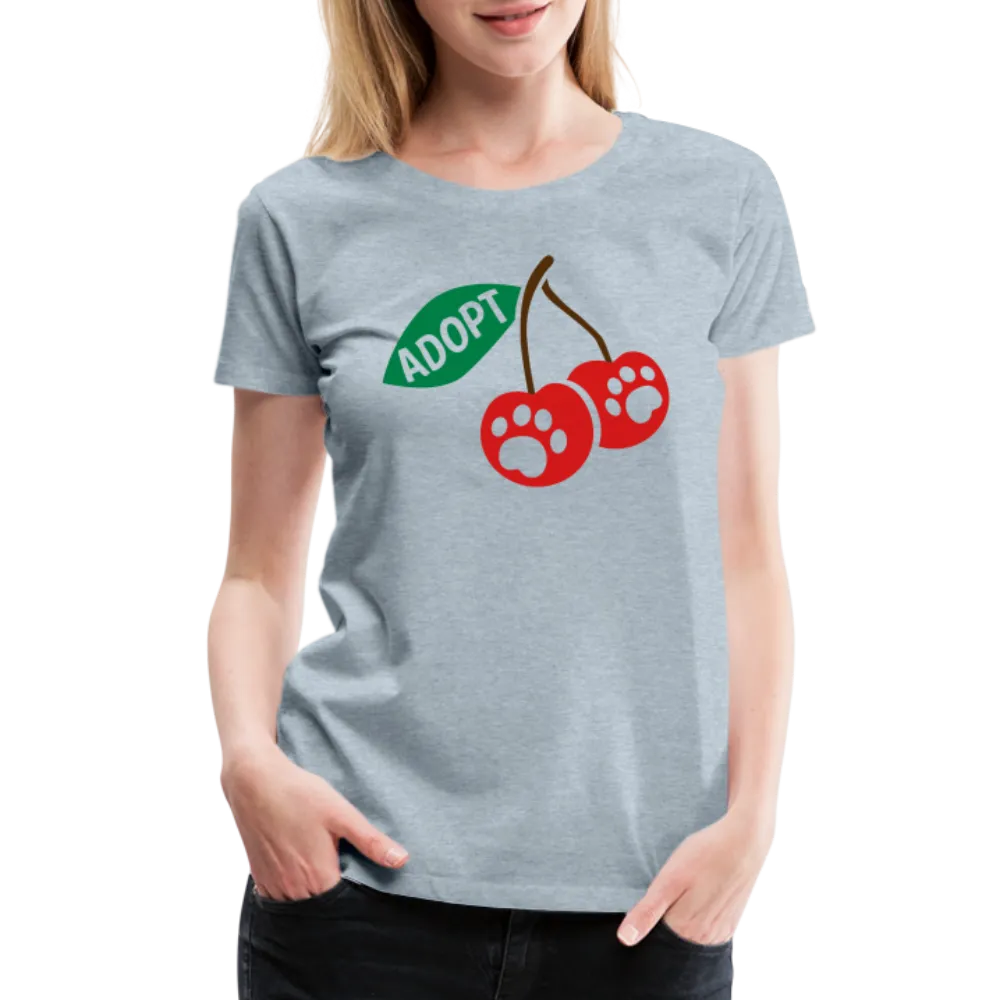 Door County Cherries Contoured Premium T-Shirt