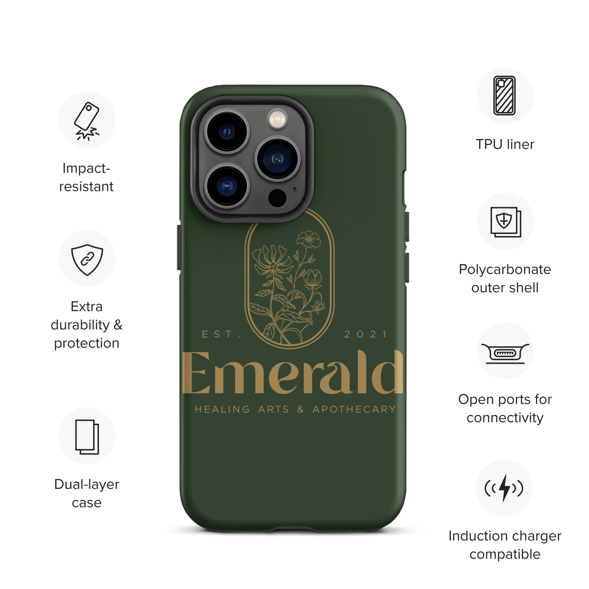 Emerald Tough iPhone case