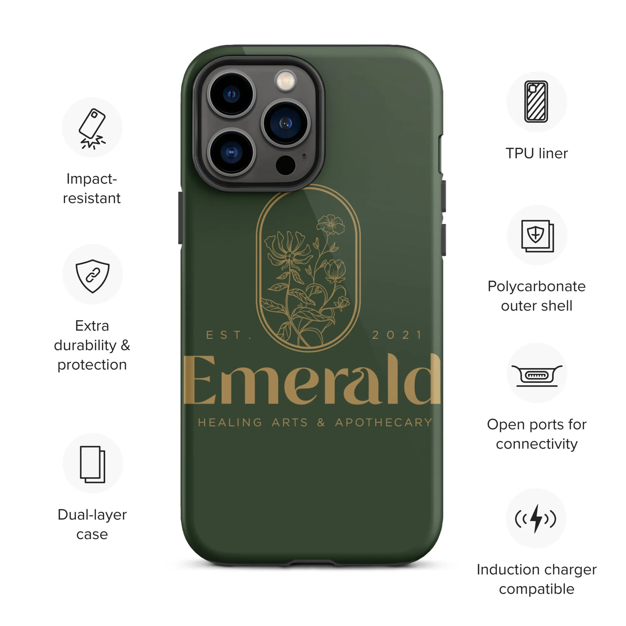 Emerald Tough iPhone case