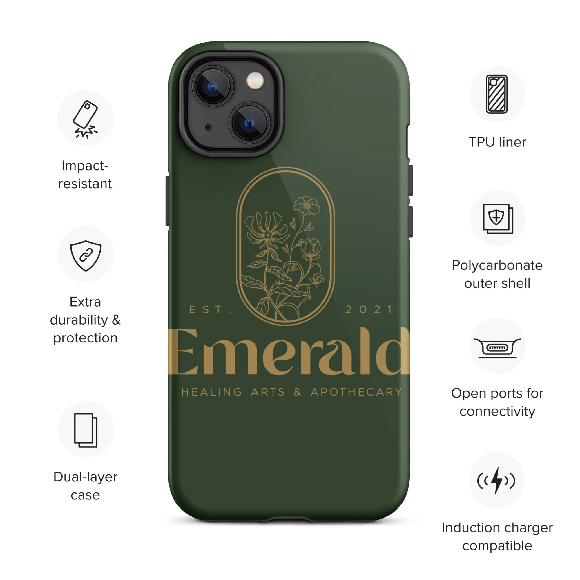 Emerald Tough iPhone case