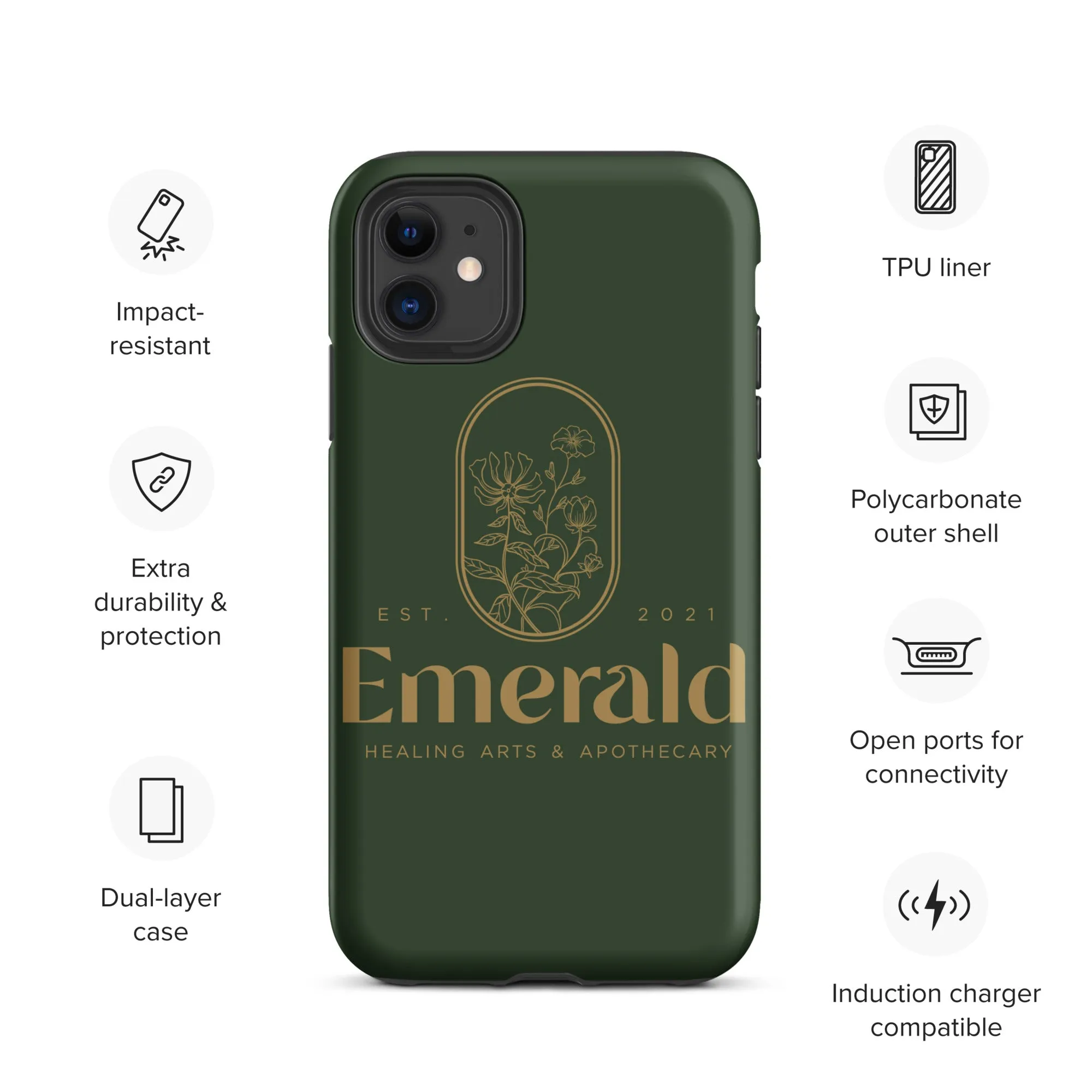 Emerald Tough iPhone case