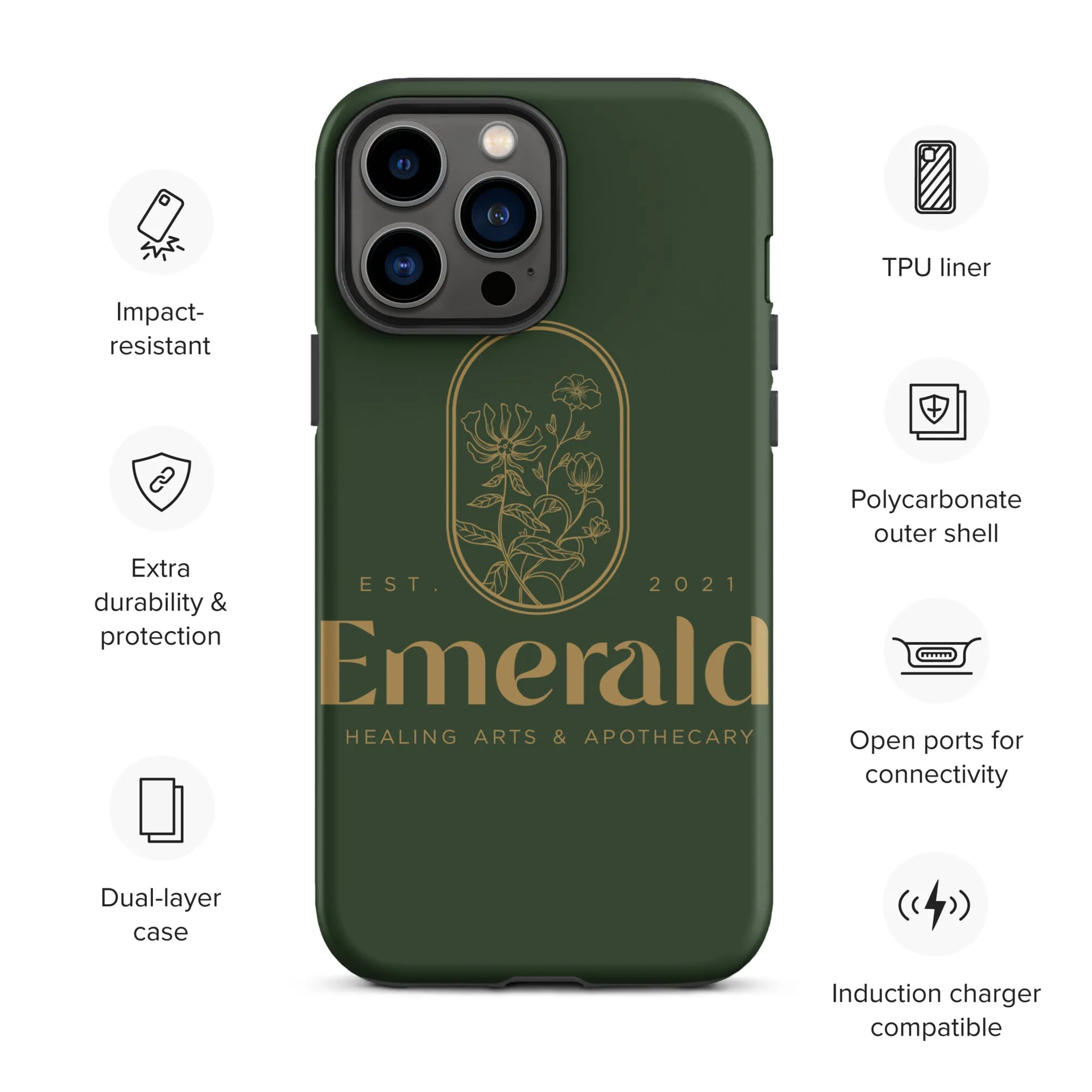 Emerald Tough iPhone case