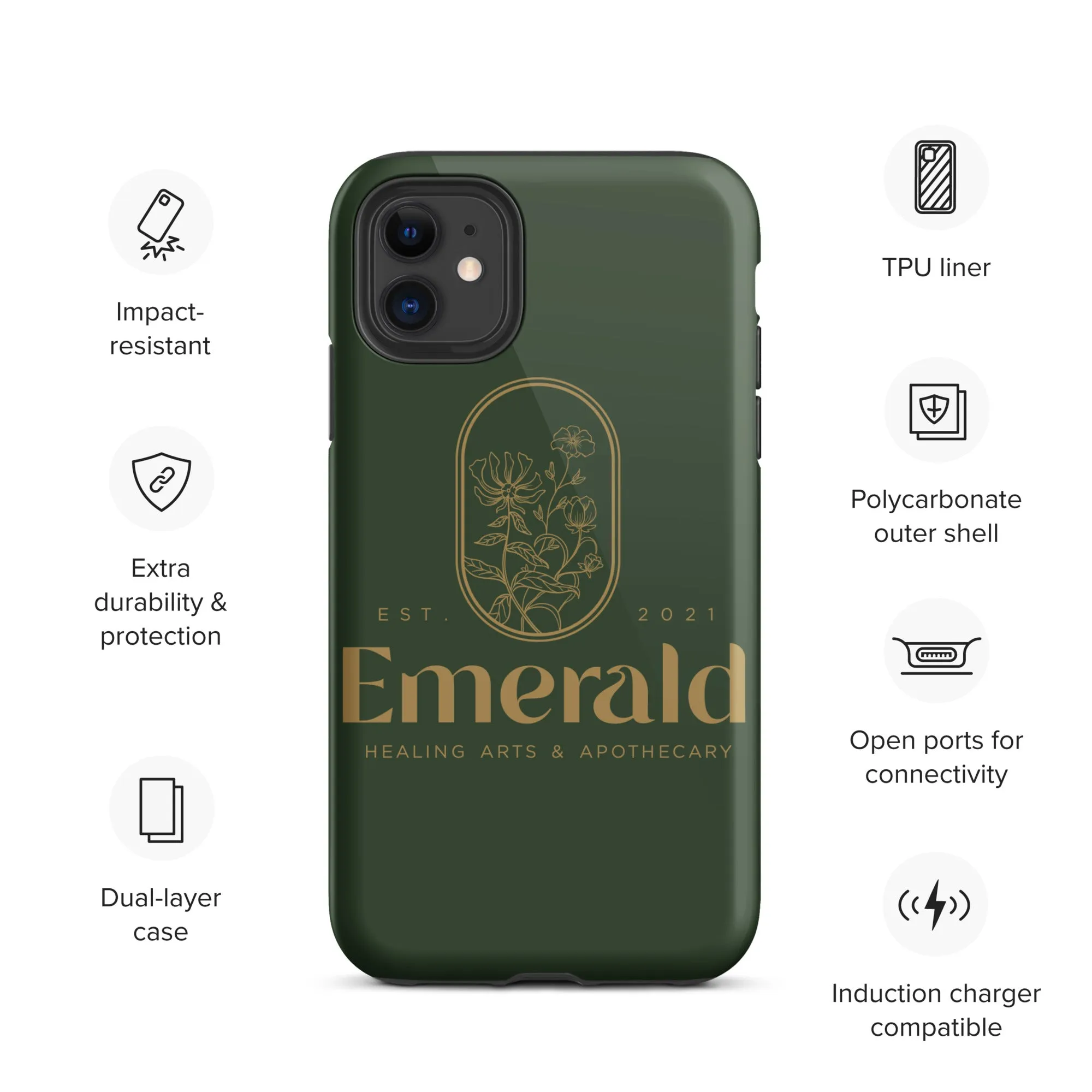 Emerald Tough iPhone case