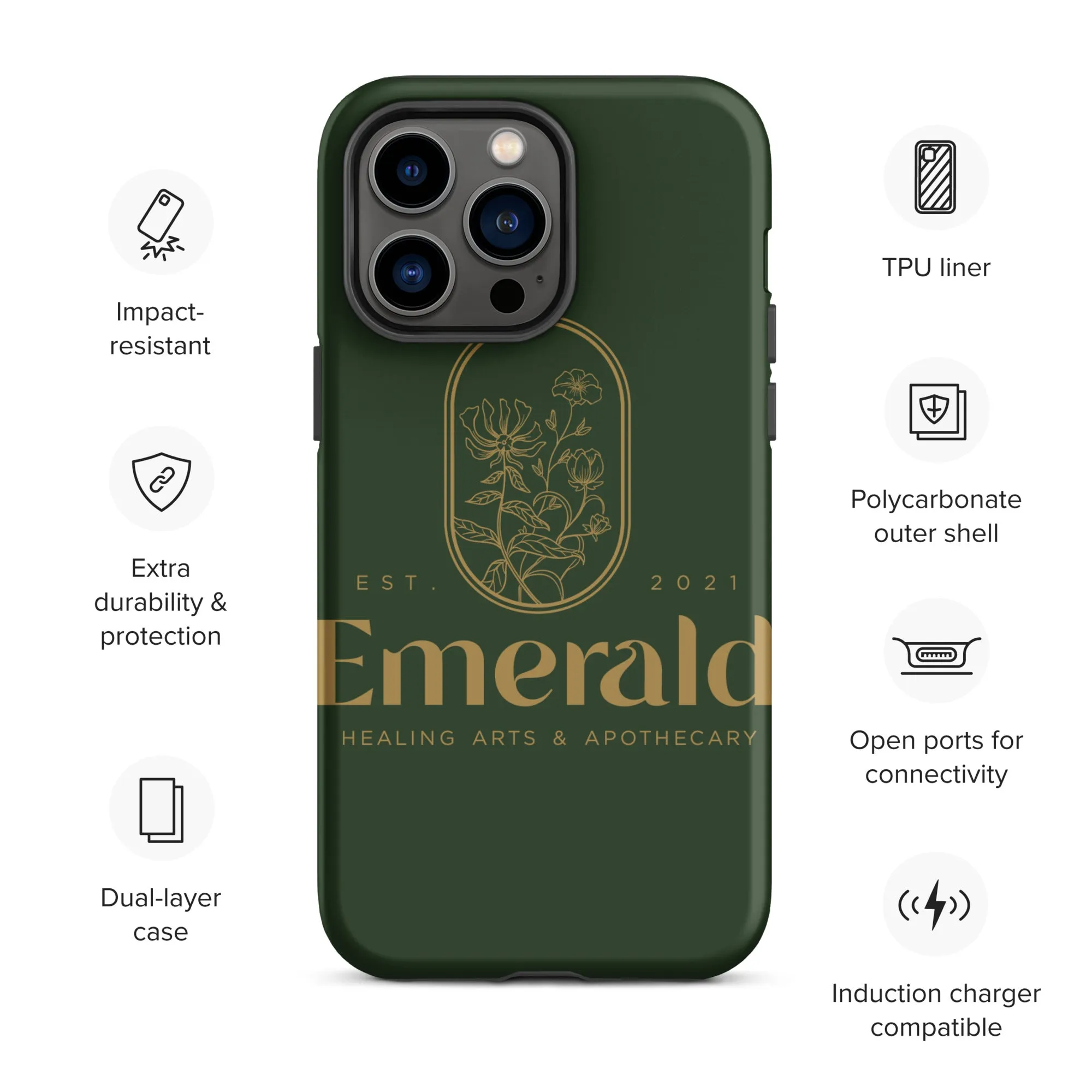 Emerald Tough iPhone case