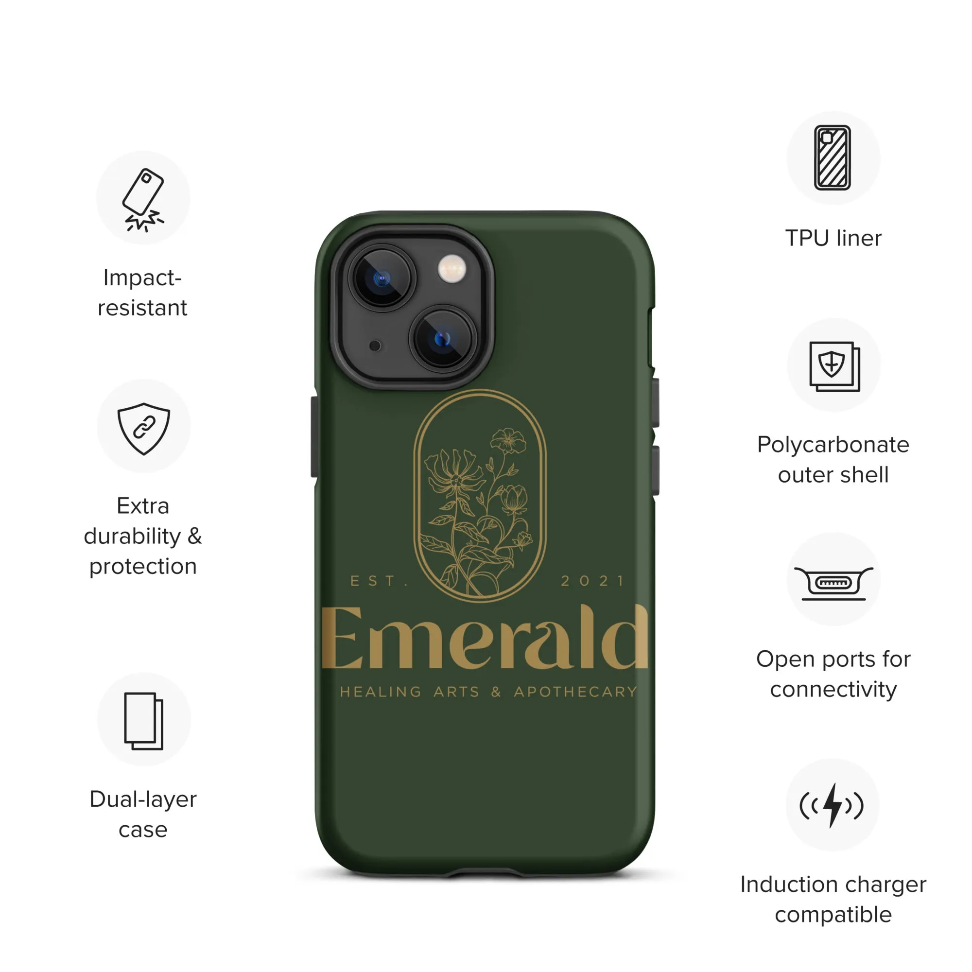 Emerald Tough iPhone case