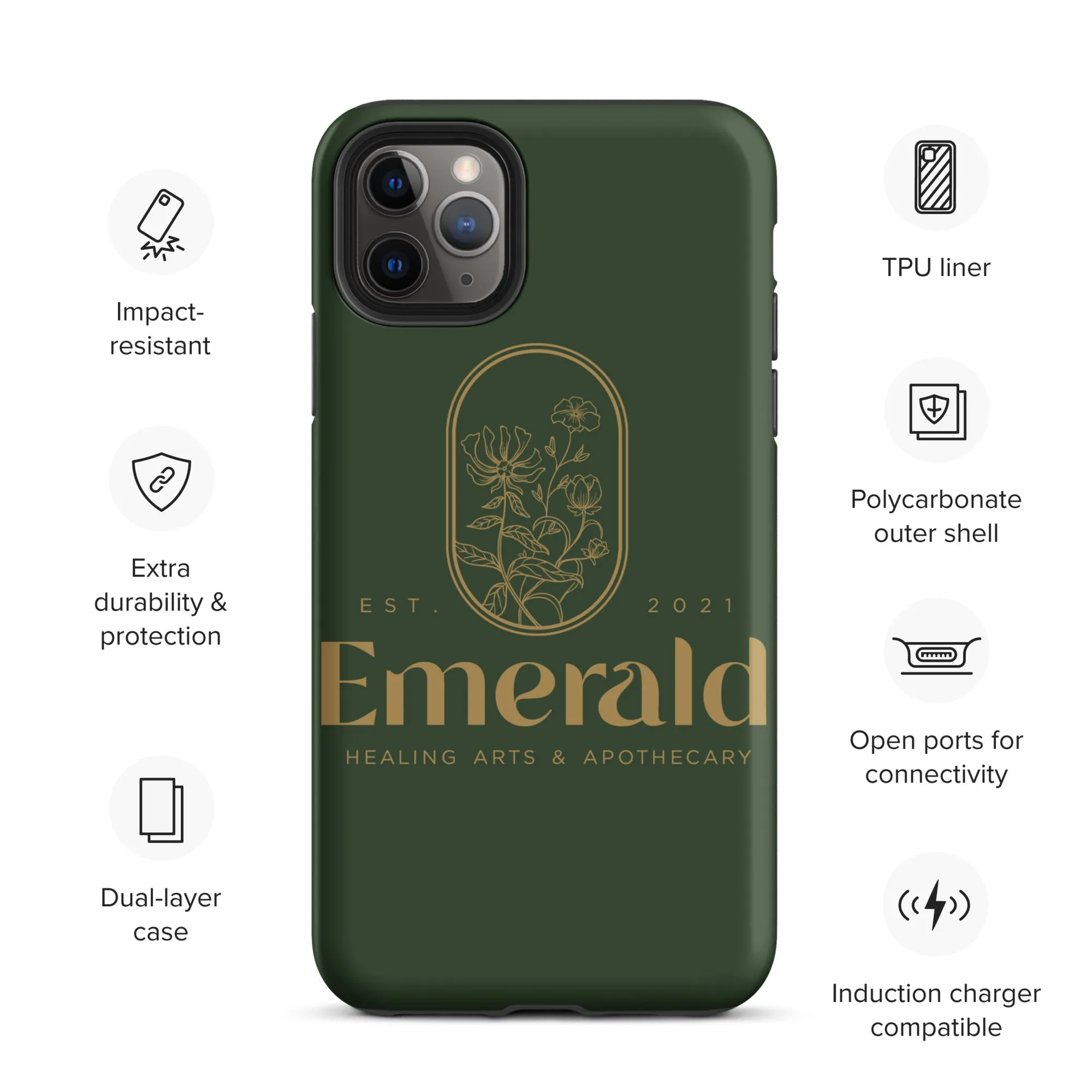 Emerald Tough iPhone case