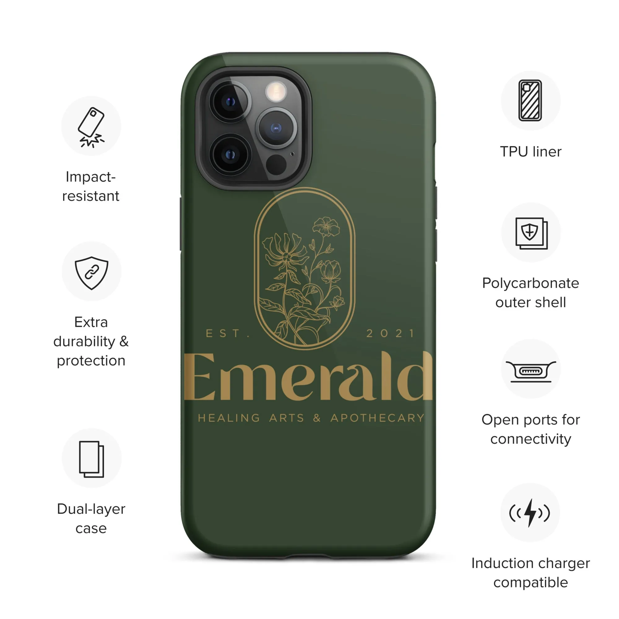 Emerald Tough iPhone case