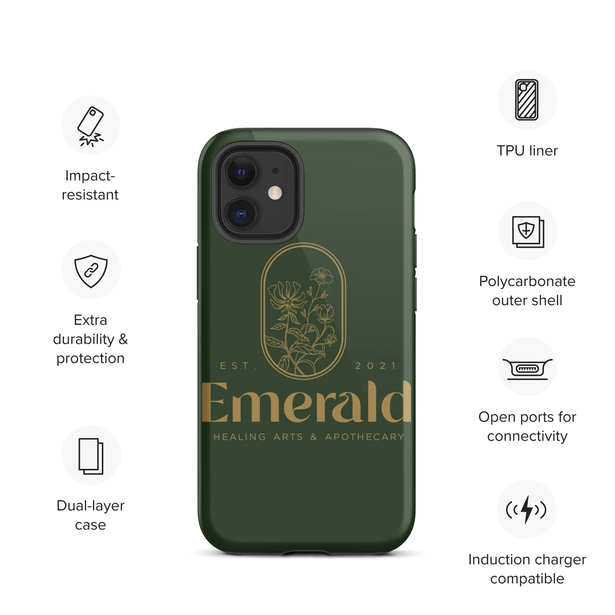 Emerald Tough iPhone case