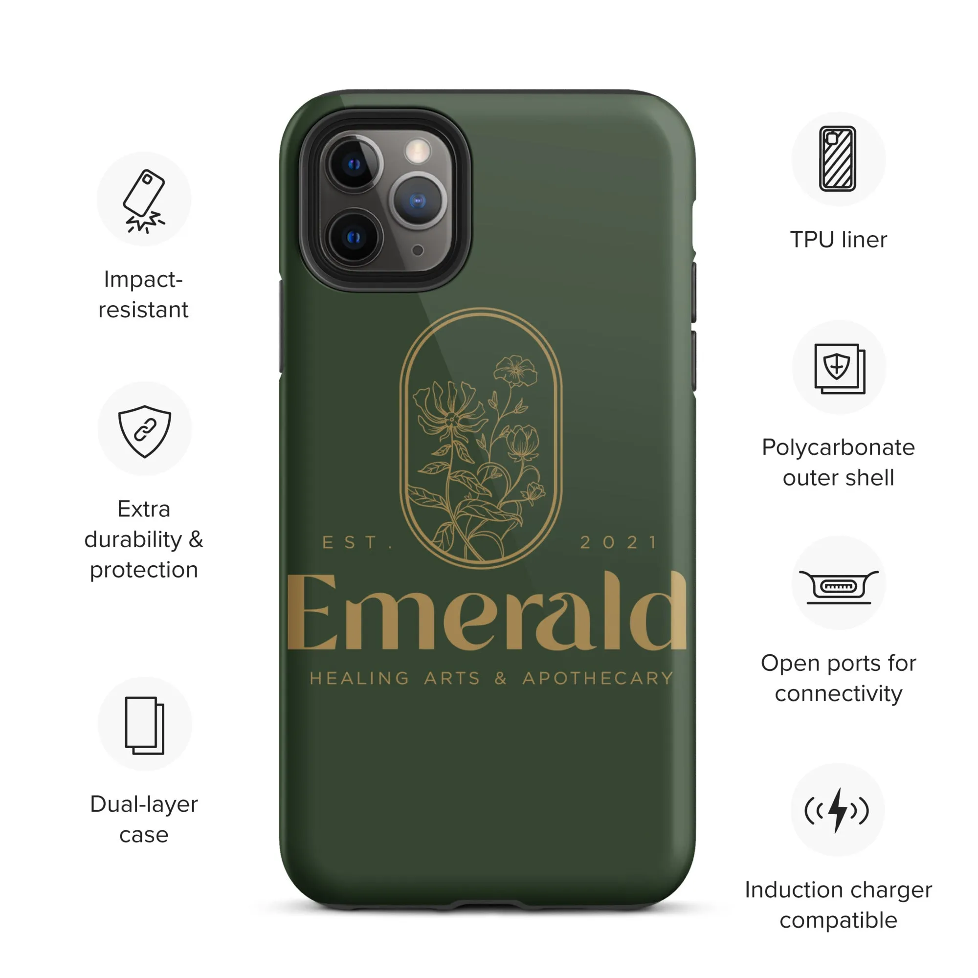 Emerald Tough iPhone case