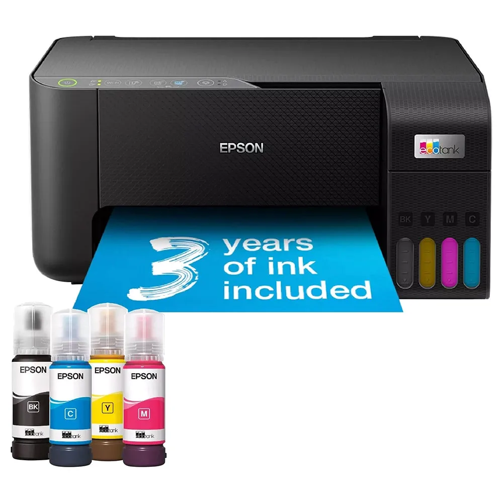 Epson EcoTank Wi-Fi All-in-One Ink Tank Printer - Black | ET-2860