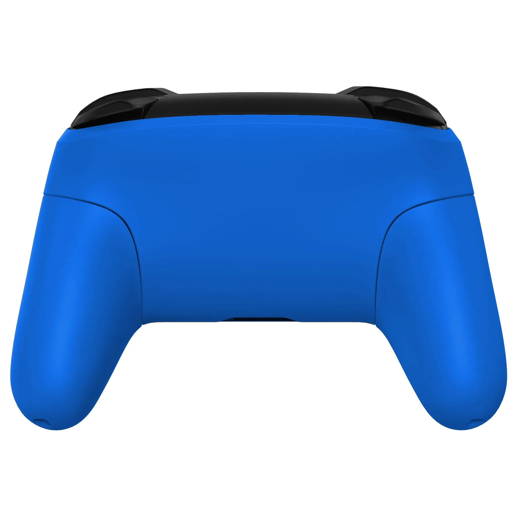 eXtremeRate Blue Faceplate Backplate Handles Cover, Octagonal Gated Sticks Design DIY Replacement Grip Housing Shell for NS Switch Pro Controller - Controller NOT Included - FRE611