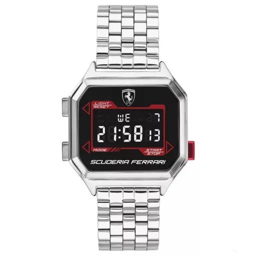 Ferrari Watch, DIGIDRIVE Quartz Mens, Silver, 2019