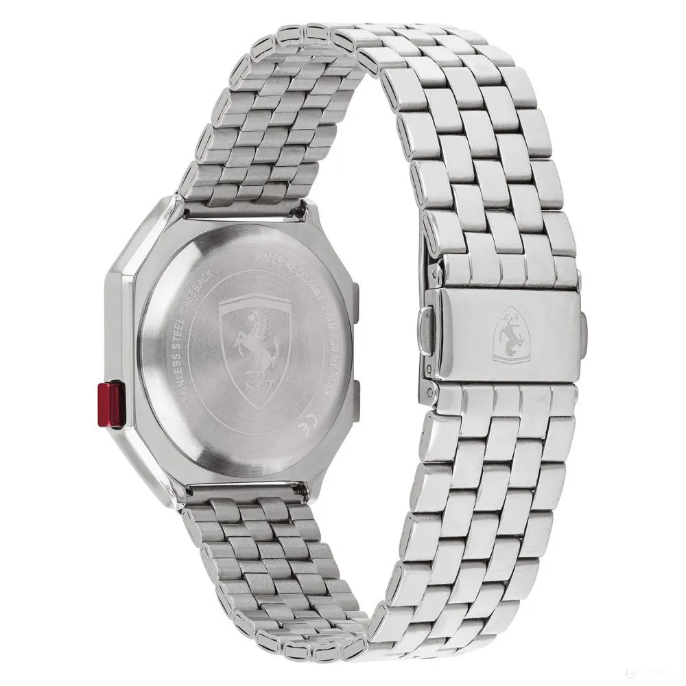 Ferrari Watch, DIGIDRIVE Quartz Mens, Silver, 2019