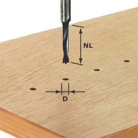 Festool Brad Point Boring Router Bits 49106*